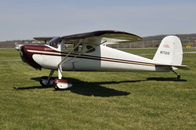 Cessna 120 (N77312) - Seen at KFDK on 4/18/2009.    A clean & beautiful aircraft!