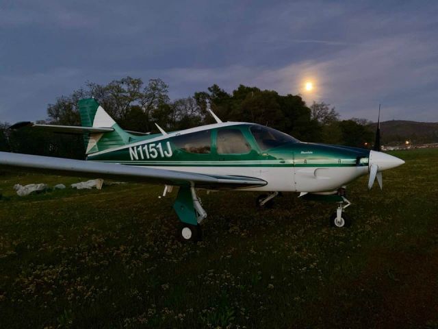 Rockwell Commander 114 (N1151J) - At the Columbia Airport campground.