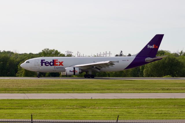 Airbus A300F4-600 (N663FE) - 6/2/2019 slows on runway 22 after landing from Memphis on the 1 weekly A300 frequency.