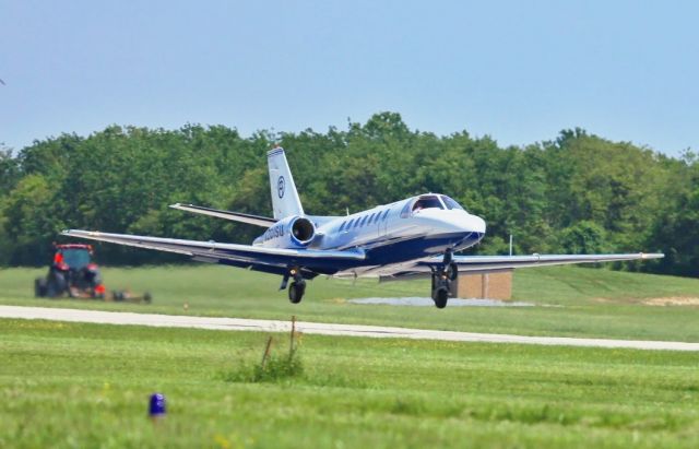 Cessna Citation V (N201SU) - Takeoff KMQS 5-9-13