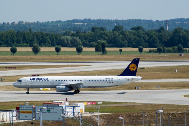 Airbus A321 (D-AIRS) - Lufthansa A321-131 cn595