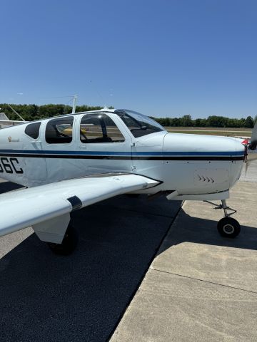 Beechcraft 35 Bonanza (N3066C) - 58 J35 with speed slope windshield