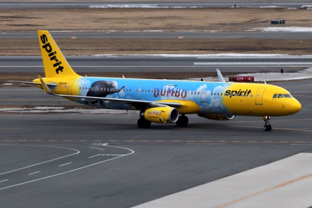 Airbus A321 (N662NK) - Spirit's newest special livery for the Disney Dumbo movie