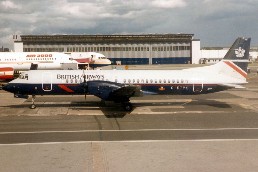 JETSTREAM 61 (G-BTPK) - Seen here on 20-Aug-94.  With British Airways from Nov-91 to Jan-97, eventually becoming SE-LPV for West Air Sweden.