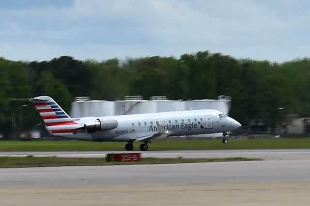 Canadair Regional Jet CRJ-200 (N228PS) - Rotating for takeoff from RWY 23. Taken April 14 2019