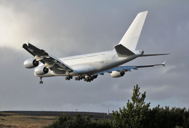 Airbus A380-800 (F-HPJB) - air france a380-861 f-hpjb landing at knock ireland on its last flight for dismantling 20/2/20.