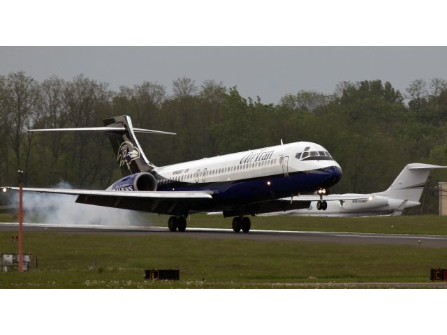 Boeing 717-200 (N946AT) - Perfect landing RW 16.