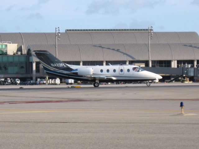 Beechcraft Beechjet (N422FL) - Holding on RWY 19R