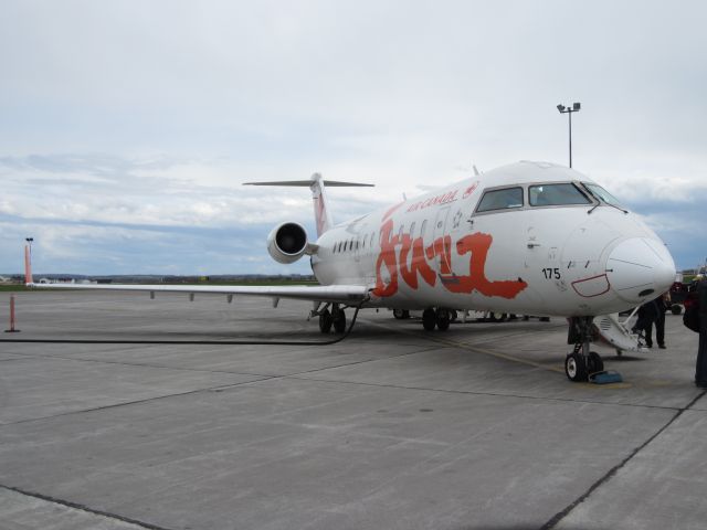 Canadair Regional Jet CRJ-200 (C-GZJA) - Terminating a flight from Ottawa Ont to Charlottetown PEI