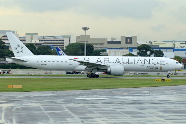 BOEING 777-300 (9V-SWJ) - "Star Alliance" livery