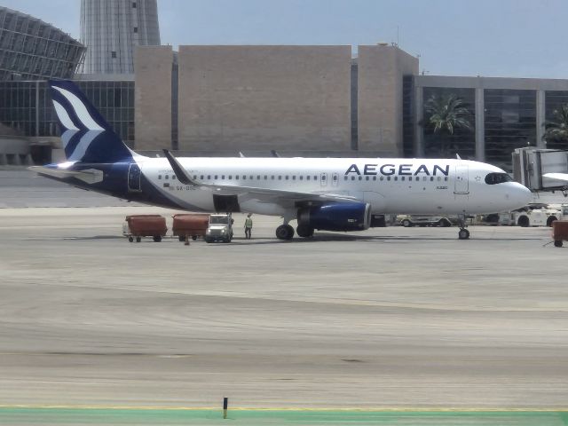 Airbus A320 (SX-DGZ)