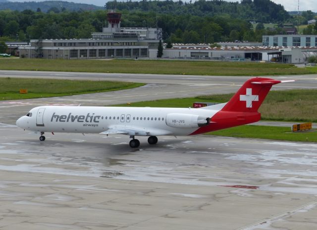 Fokker 100 (HB-JVG) - Date 12/06/16 C/n 11478