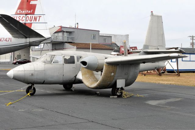 N5855V — - Custer CCW-5 "Channel Wing" Production Prototype. Mfgd 1964. Located at the Mid-Atlantic Air Museum.