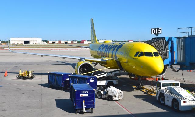 Airbus A320 (N936NK) - Spirit Airlines Airbus A320-271N N936NK in Detroit 