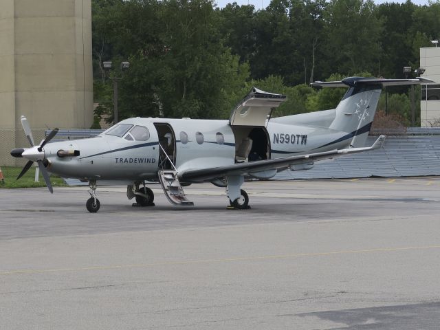 Pilatus PC-12 (N590TW) - 21 AUGUST 2015