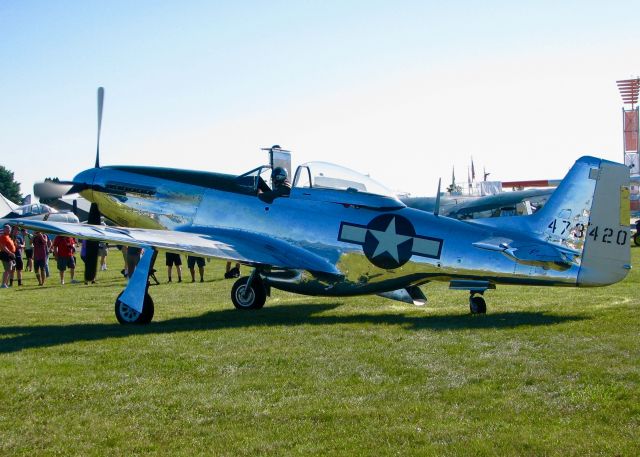 North American P-51 Mustang (N151AM) - At Oshkosh. 1944 North American P-51D