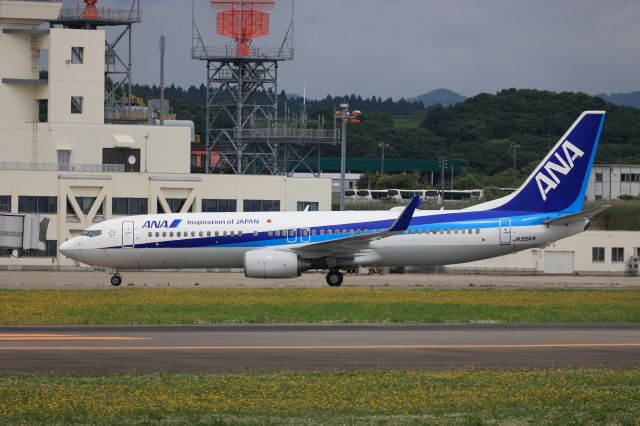 Boeing 737-800 (JA55AN) - July 11th 2021:ITM-HKD.