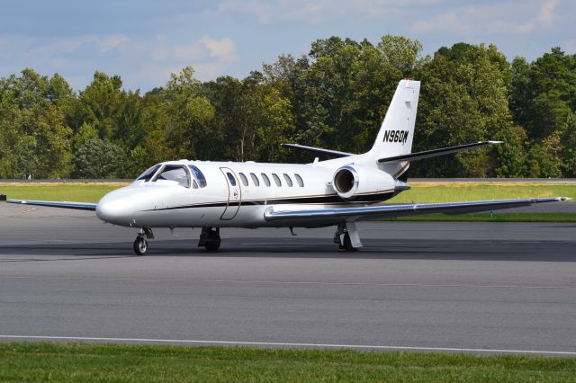 Cessna Citation V (N960M) - MCGRIFF SEIBELS & WILLIAMS INC at KJQF - 9/26/18