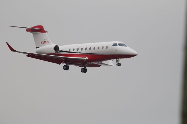 IAI Gulfstream G280 (N281CC) - Landing