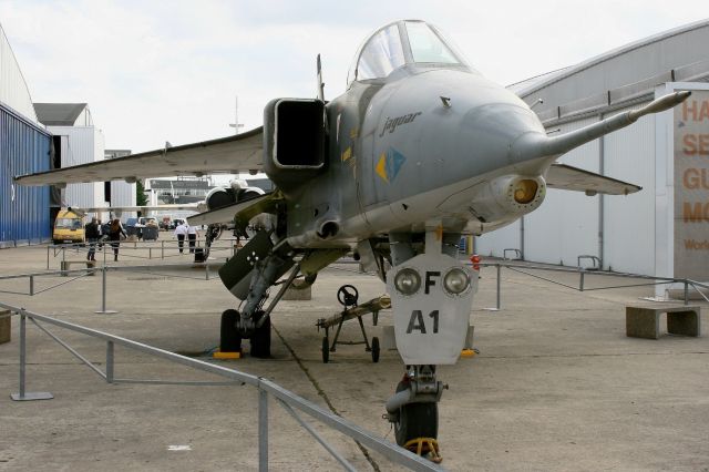 A1 — - Sepecat Jaguar A (c/n A1), Static Display Air & Space Museum Paris-Le Bourget (LFPB)