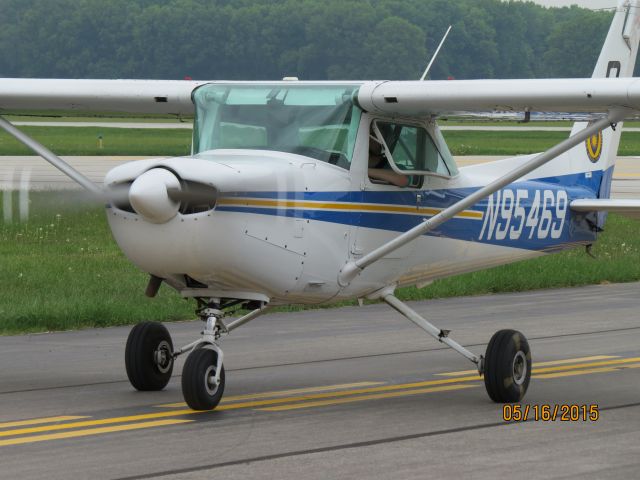 Cessna 152 (N95469) - "Kent 8" returns from the Judges Landing at NIFA Safecon 2015.