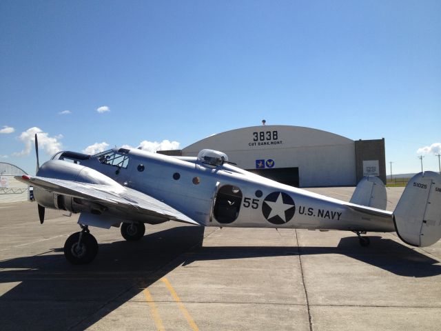 N145SC — - 1941 Navy Bomber at Cut Bank Montana. Flown by Dennis H. Eiler.