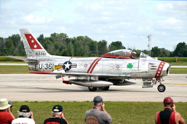 North American F-86 Sabre (N50CJ) - Air Show London 2018