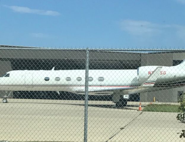 Gulfstream Aerospace Gulfstream V (N901SG) - Sergio Garcias new GV at KPWK for the BMW Championship