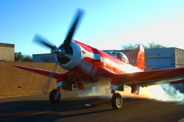 VOUGHT-SIKORSKY V-166 Corsair (N5588N) - 28 cylinders, 56 spark plugs, 4,360 cubic inches and 3,000 horse power come to life.