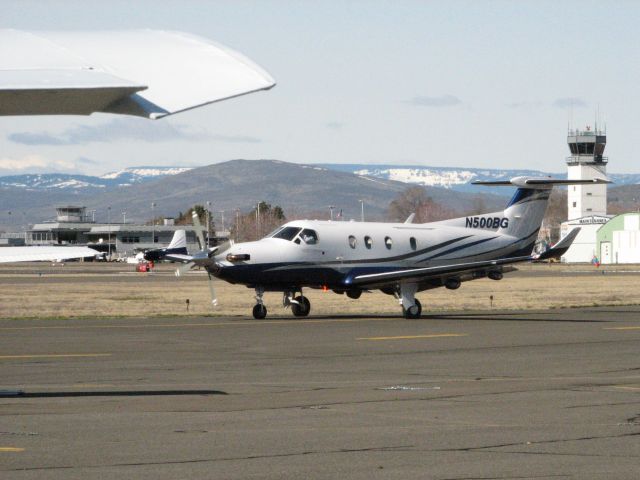 Pilatus PC-12 (N500BG) - Search youtube.com for video of N500BG.