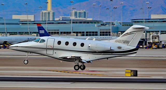 Beechcraft Premier 1 (N407MW) - N407MW 2004 Raytheon  390  Premier I C/N RB-86 - McCarran International Airport (LAS / KLAS)br /USA - Nevada December 5, 2015br /Photo: Tomás Del Coro