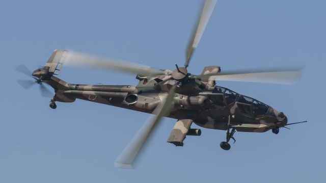 ROOIVALK — - South African Air Force Rooivalk attack Helicopter.