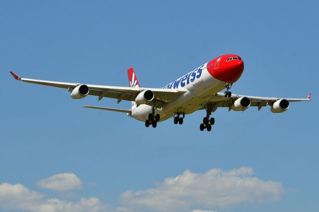 Airbus A340-300 (HB-JMF) - Calgary - YYC to Zurich (ZRH / LSZH)br /August 4, 2022