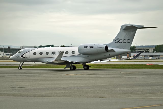 N155GA — - Gulfstream G500 company demonstrator
