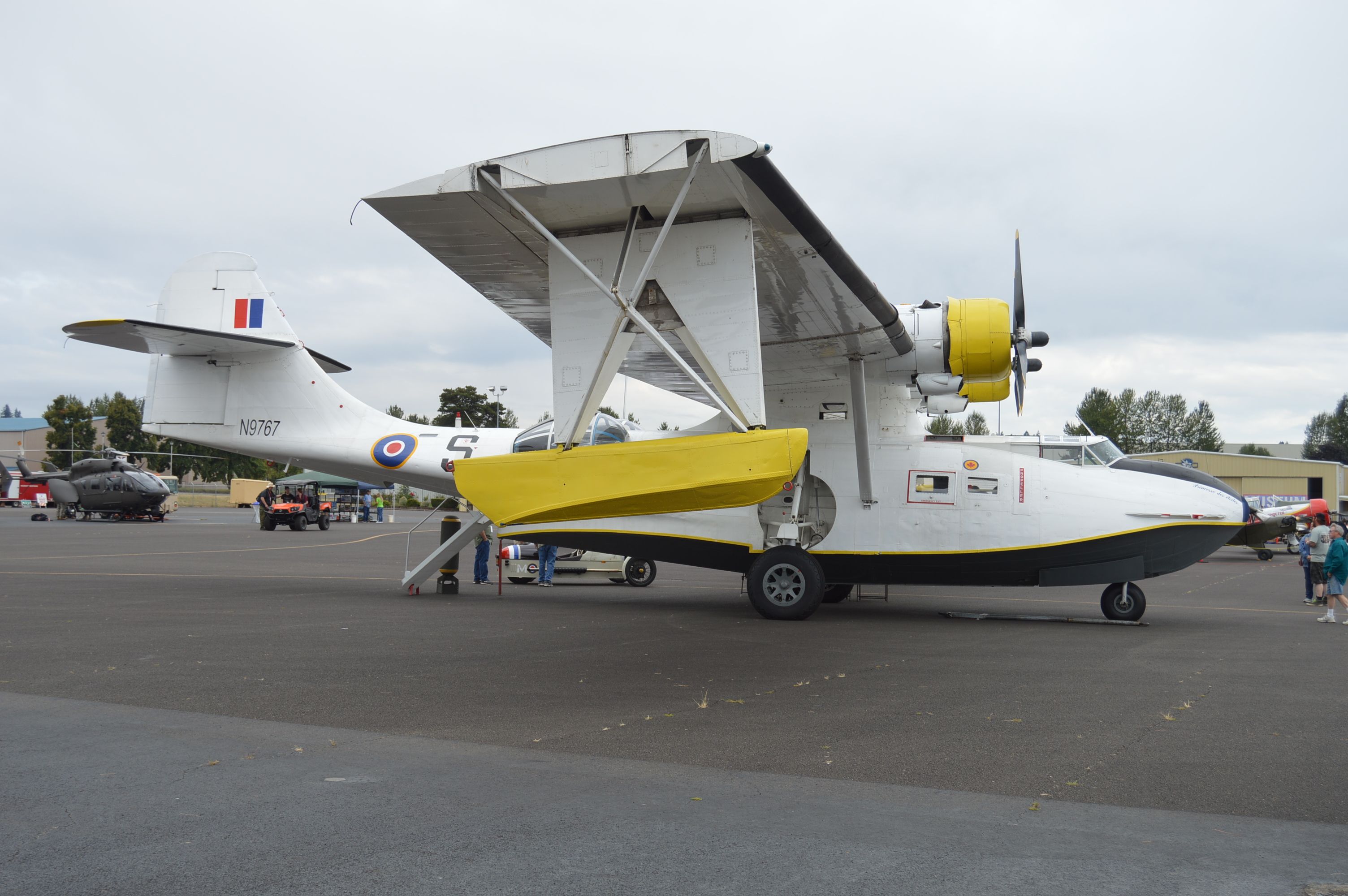 Canadair CL-1 Catalina (N9767) - On static display at the 2019 Warbirds Over the West fly-in/fundraiser hosted by the B-17 Alliance Museum.