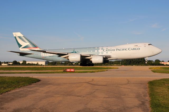 BOEING 747-8 (B-LJA) - 07-30-2016. Sure wish they had kept her in this scheme! Departing 18-R to ORD.