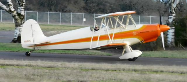 Piper PA-30 Twin Comanche (N26JS) - MA-5 CHARGER (N26JS) at CVO departing Hanger Area 17th January 2021.