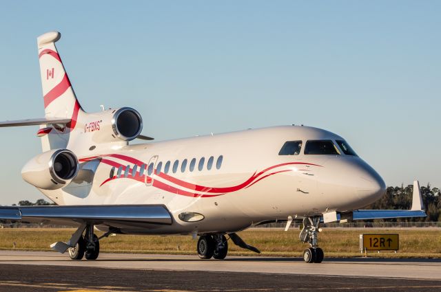 Dassault Falcon 7X (C-FBNS) - Canadian Falcon 7x at KVRB 2021