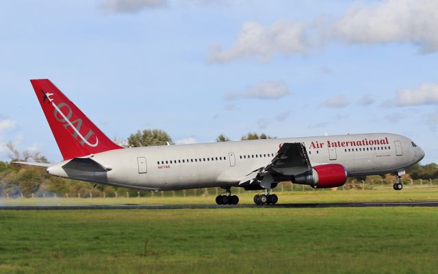 BOEING 767-300 (N477AX) - omni b767-3 n477ax landing at shannon 15/10/16.