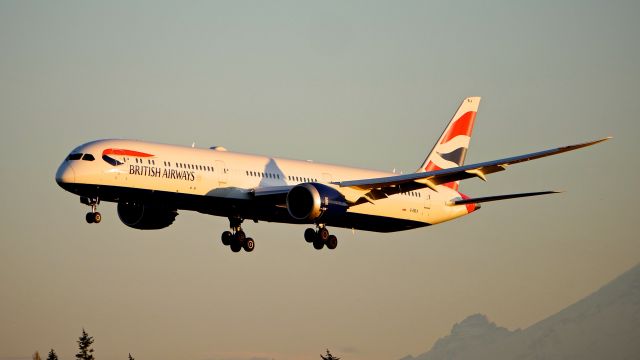 BOEING 787-10 Dreamliner (G-ZBLA) - BAW49 from LHR on final to SEA Rwy 34R on 11.8.20. (B78X / ln 956 / cn 60637). 