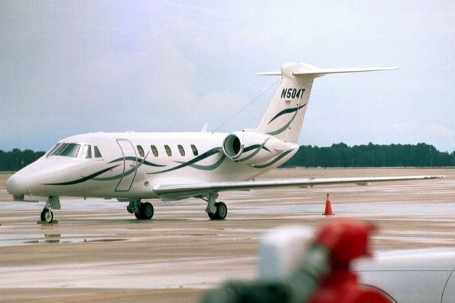 Cessna Citation III (N504T) - Seen here on 28-Sep-03.