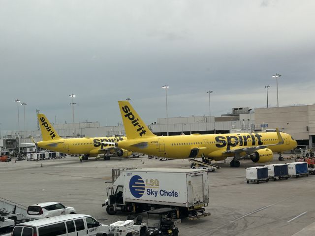 N716NK — - The Spirit A320NEO and A321 NEO in 1 shot