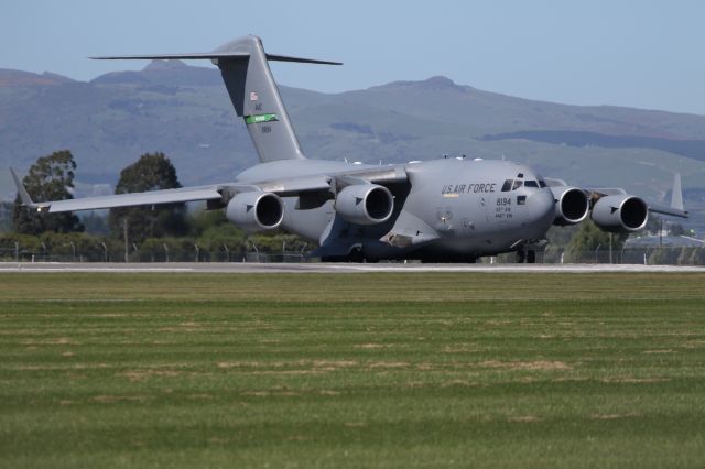 Boeing Globemaster III (08-8194) - 31 OCT 2016