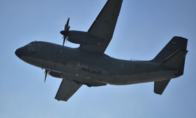 Alenia Spartan (C-27A) (A34003) - C27J Spartan conducting circuits RWY32 Flinders Island, Nov 2016