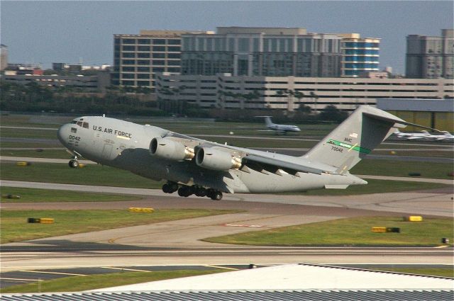 Boeing Globemaster III (N70042) - Departing 1R 10/23/12