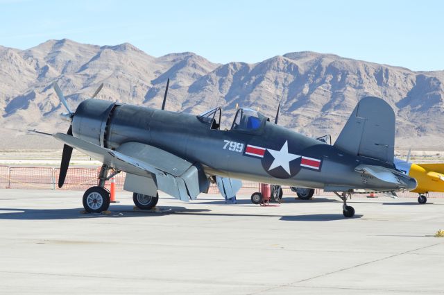 VOUGHT-SIKORSKY V-166 Corsair (N83782) - F-4U Corsair.  Pure awesomeness!