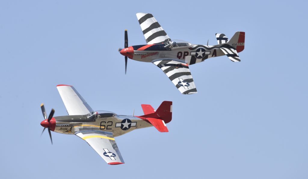 North American P-51 Mustang (N151BP) - Camarillo Airshow 2017