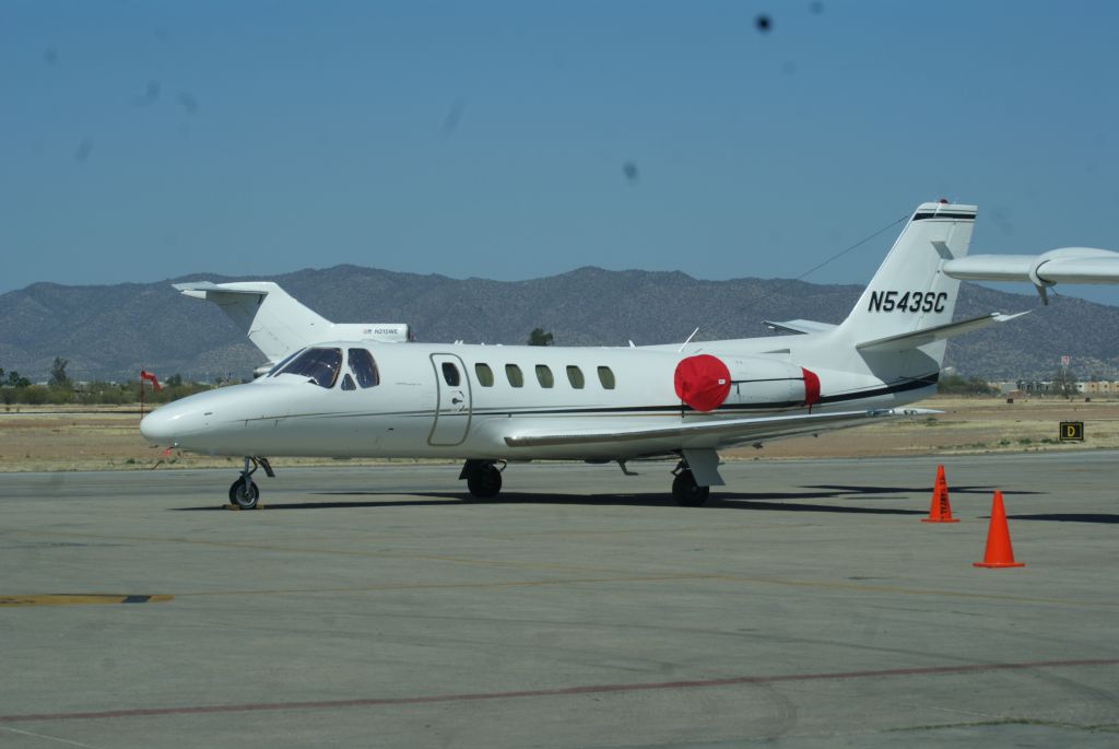 Cessna Citation II (N543SC) - WAITING FOR THE CREW