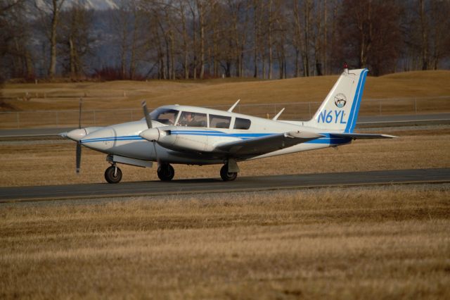 Piper PA-30 Twin Comanche (N6YL) - from randy Thom Flight Center Station, Palmer, Alaska