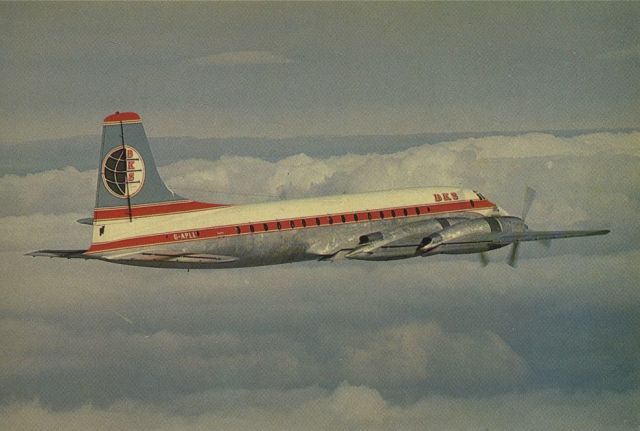 Unknown/Generic Undesignated (G-APLL) - scanned from postcardbr /BKSbr /Bristol Britannia